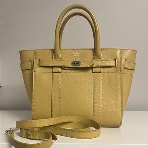 Mulberry Mini Zipped Bayswater Leather Bag